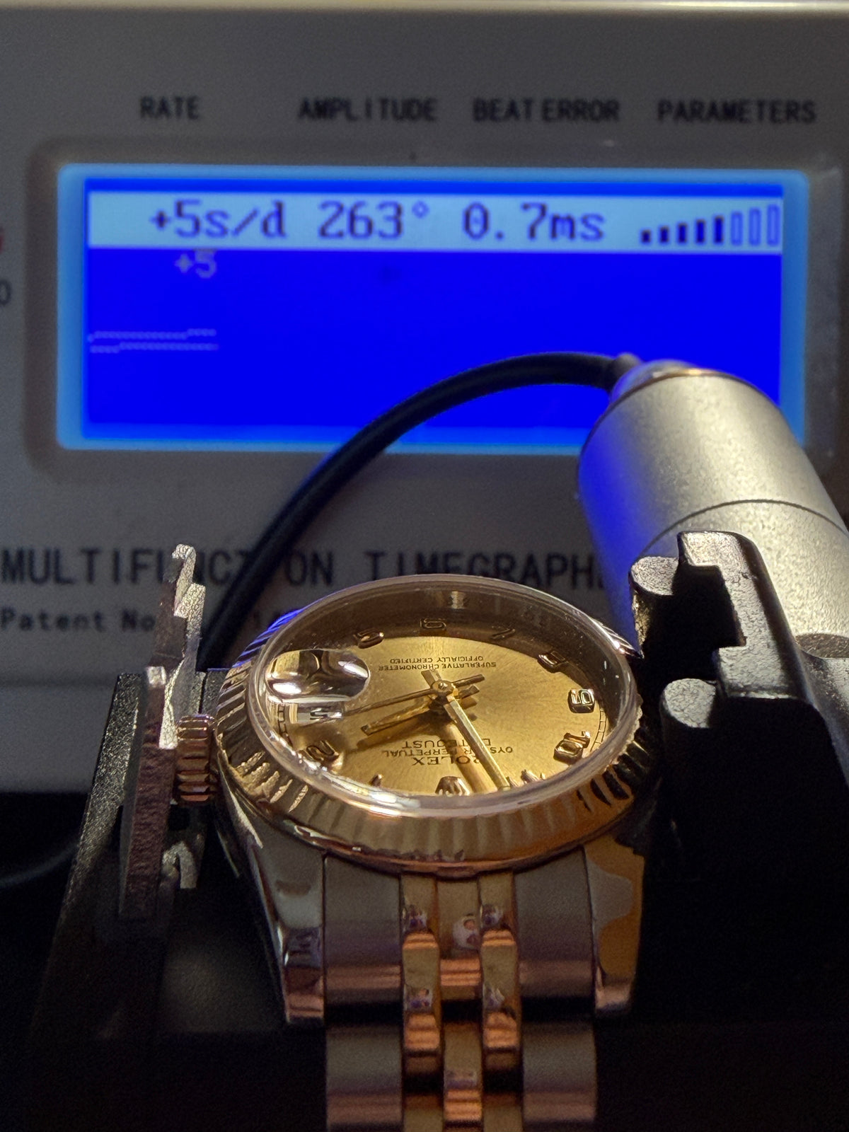 LUXUS 2007 ROLEX LADY DATEJUST 179173 STAHL GOLD SUPER JUBILEE 26mm DAMEN UHR