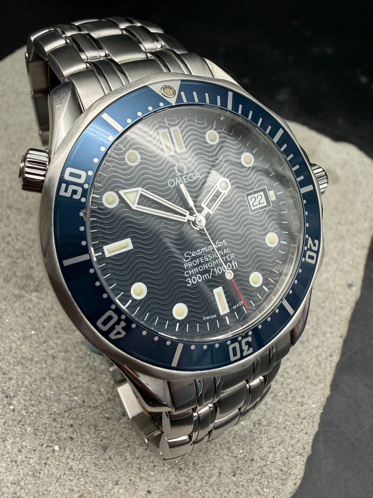 ORIGINAL 1999 OMEGA SEAMASTER 41mm PROFESSIONAL 300m AUTOMATIK 2531.80 DIVER