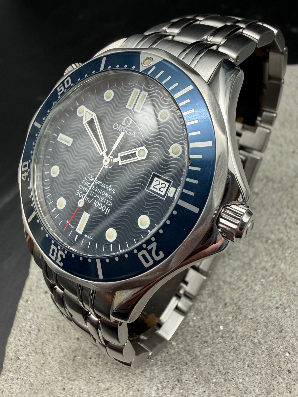 ORIGINAL 1999 OMEGA SEAMASTER 41mm PROFESSIONAL 300m AUTOMATIK 2531.80 DIVER
