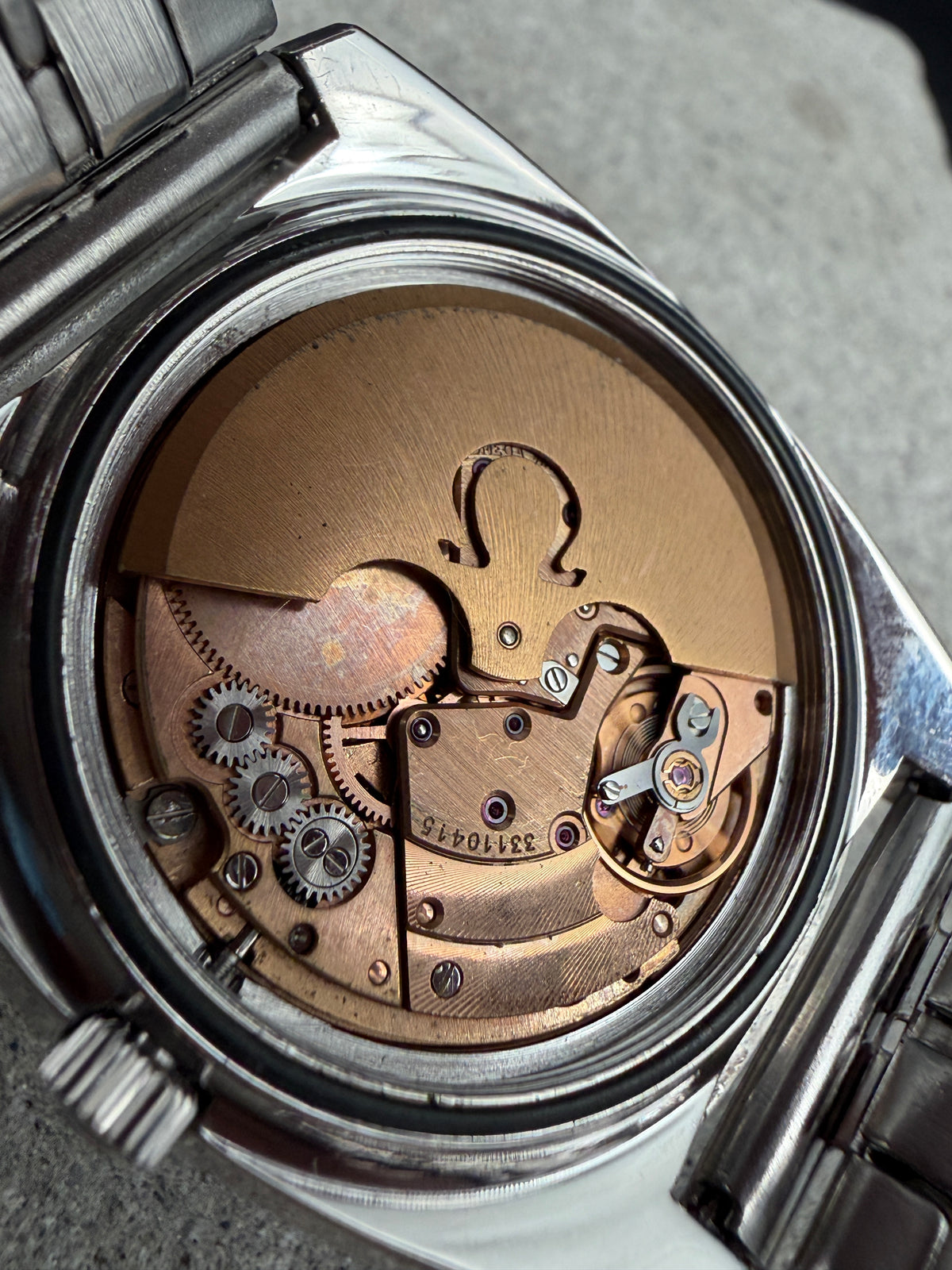 ORIGINAL 1971 OMEGA SEAMASTER AUTOMATIC 166.110 DATUM EDELSTAHL HERRENUHR DIVER