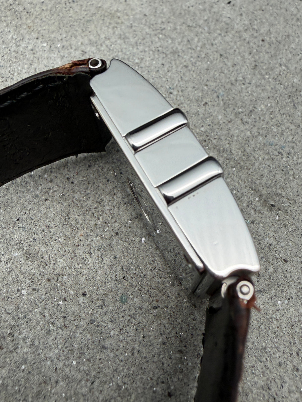 ORIGINAL 1998 OMEGA CONSTELLATION QUADRA CHRONOGRAPH QUARTZ DIAMANT 30x34mm