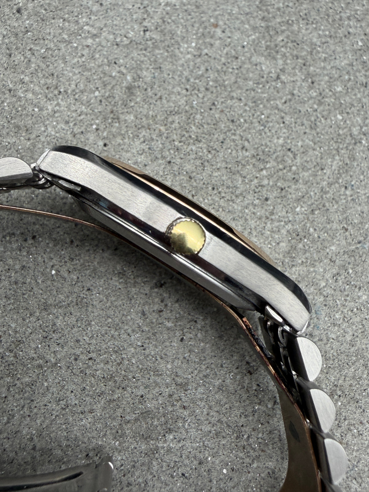 ORIGINAL 1978 OMEGA SEAMASTER QUARTZ 1960190 CAL. 1342 DATUM SUNDUST DIAL UHR