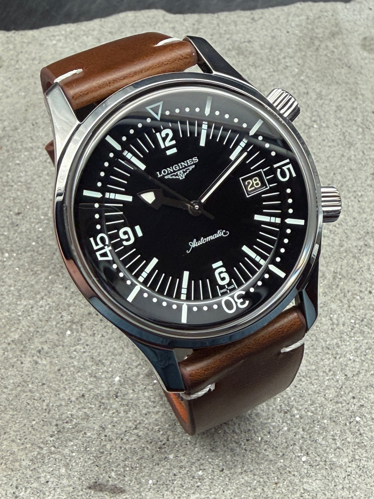 ORIGINAL LONGINES LEGEND DIVER L3.674.4 AUTOMATIK COMPRESSOR FULLSET BOX PAPIERE