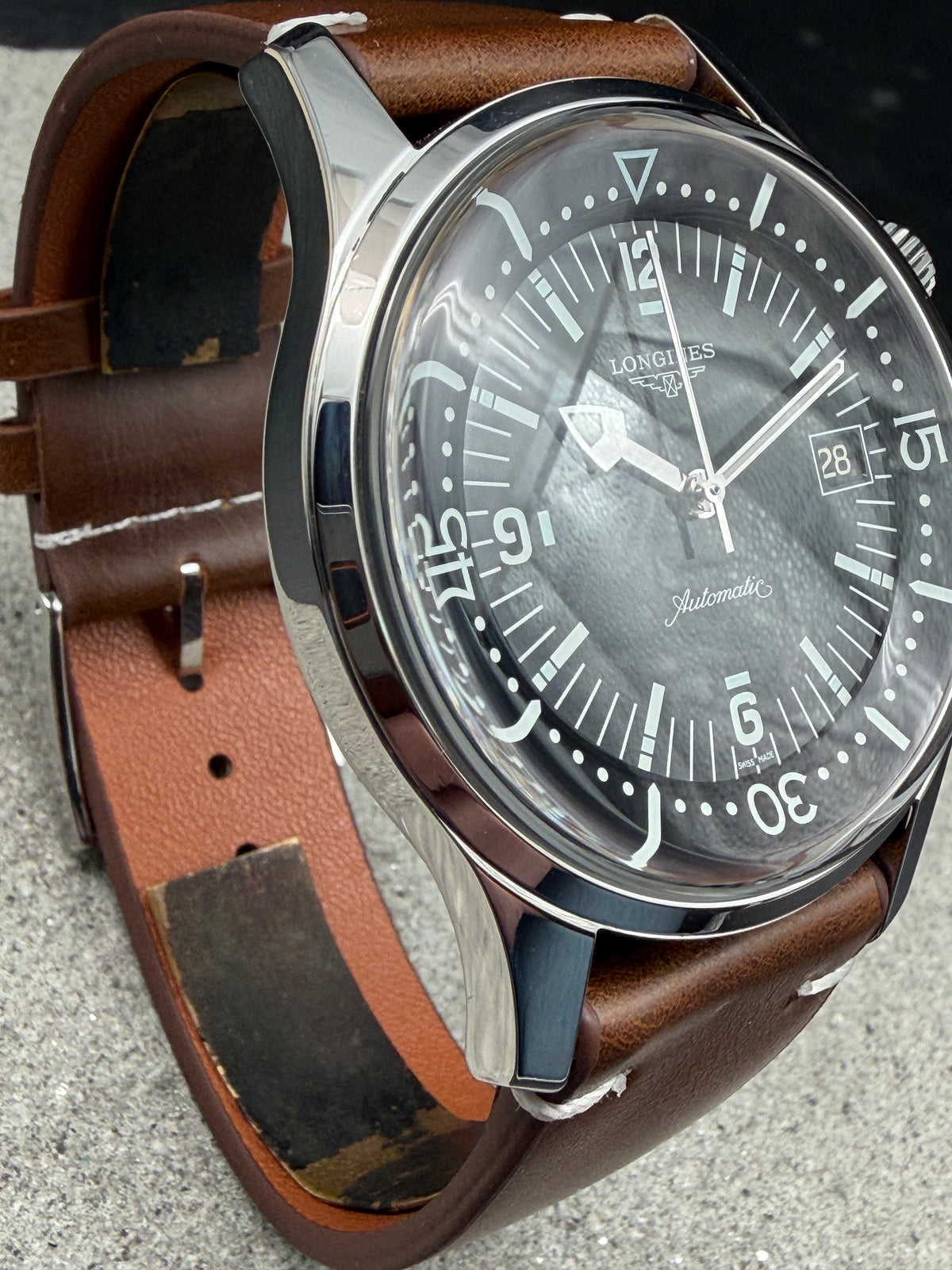 ORIGINAL LONGINES LEGEND DIVER L3.674.4 AUTOMATIK COMPRESSOR FULLSET BOX PAPIERE