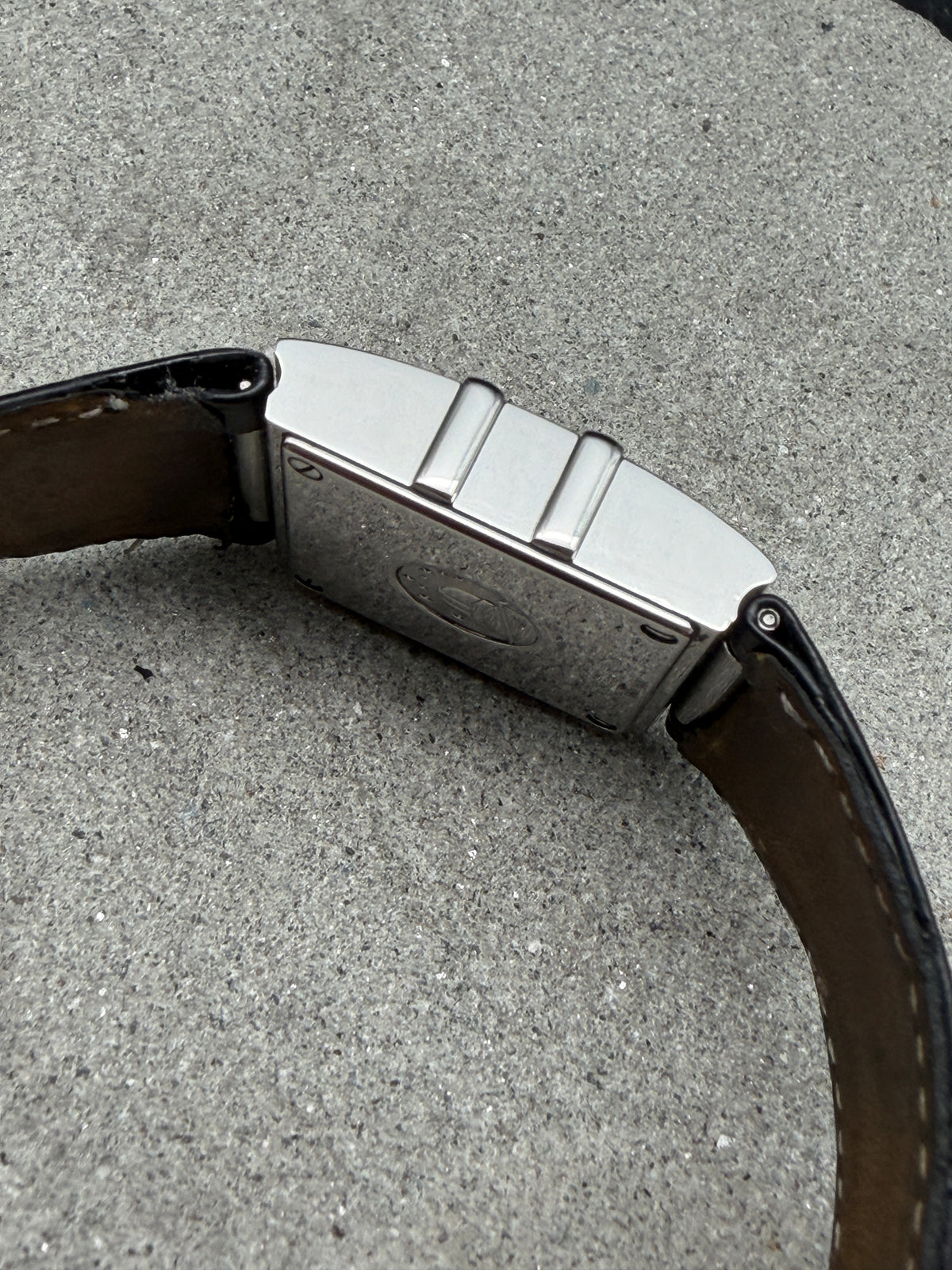 ORIGINAL 1998 OMEGA CONSTELLATION QUADRA CHRONOGRAPH QUARTZ DIAMANT 30x34mm