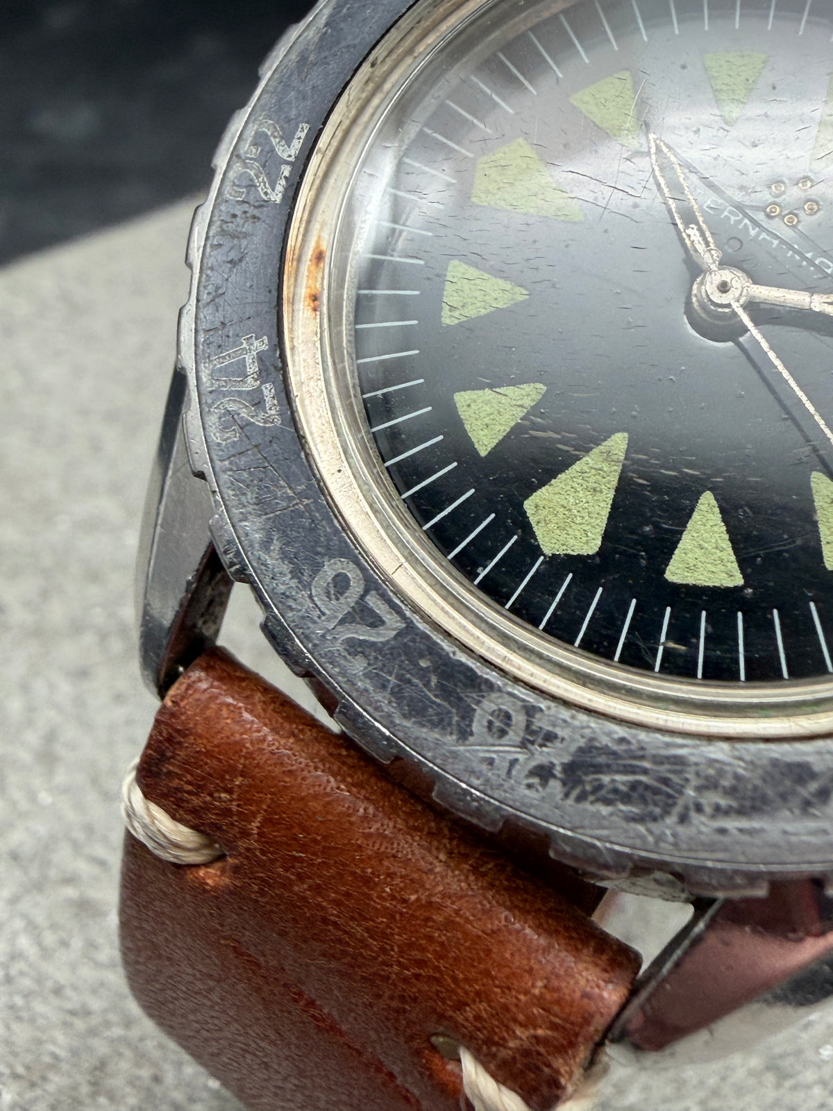 ORIGINAL ETERNA MATIC SUPER KONTIKI 130 PTX TAUCHERUHR MK1 FIRST SERIE AUTOMATIK