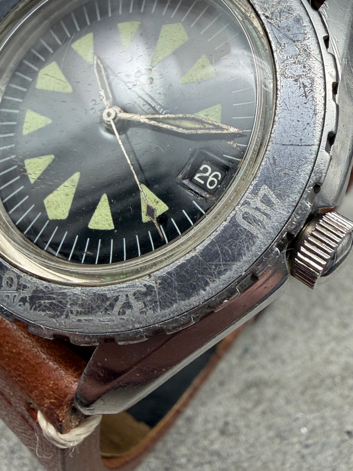 ORIGINAL ETERNA MATIC SUPER KONTIKI 130 PTX TAUCHERUHR MK1 FIRST SERIE AUTOMATIK