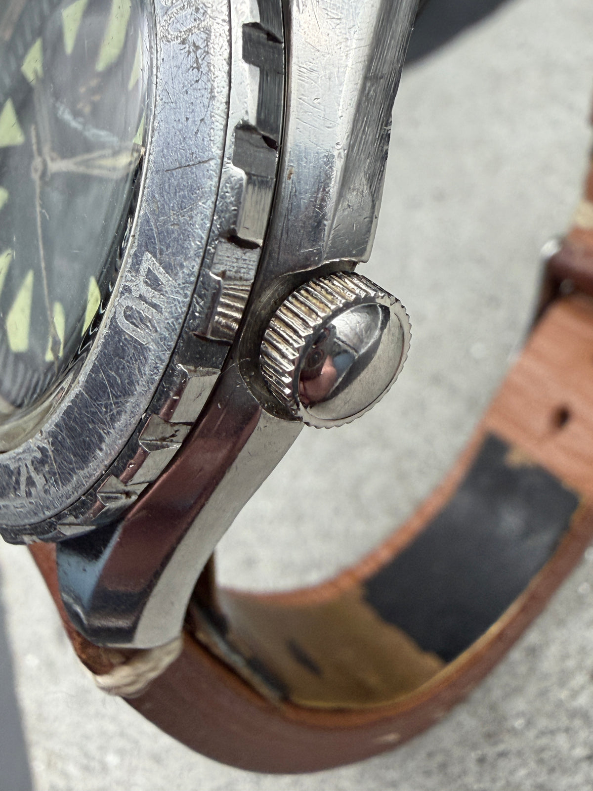 ORIGINAL ETERNA MATIC SUPER KONTIKI 130 PTX TAUCHERUHR MK1 FIRST SERIE AUTOMATIK
