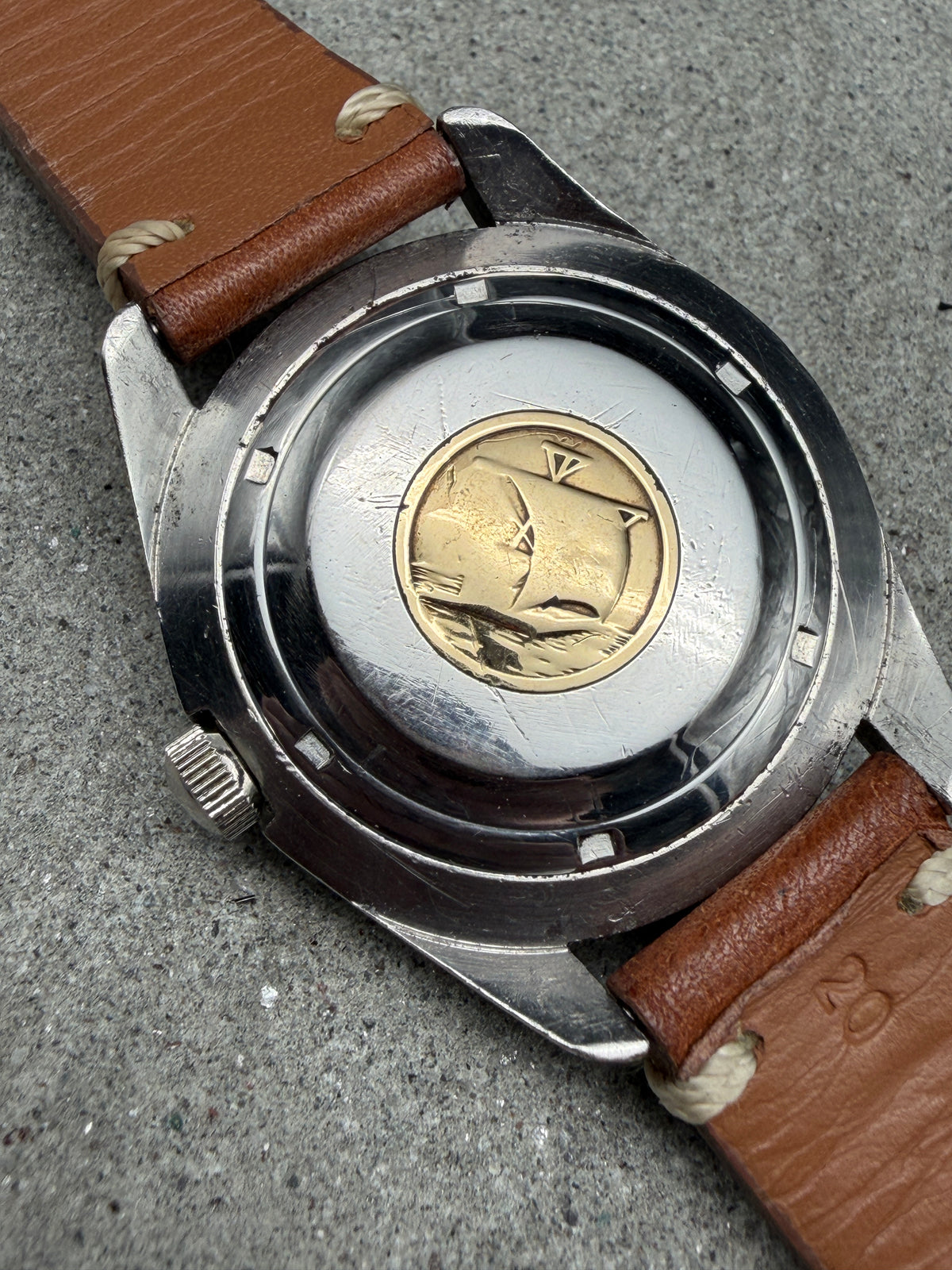 ORIGINAL ETERNA MATIC SUPER KONTIKI 130 PTX TAUCHERUHR MK1 FIRST SERIE AUTOMATIK