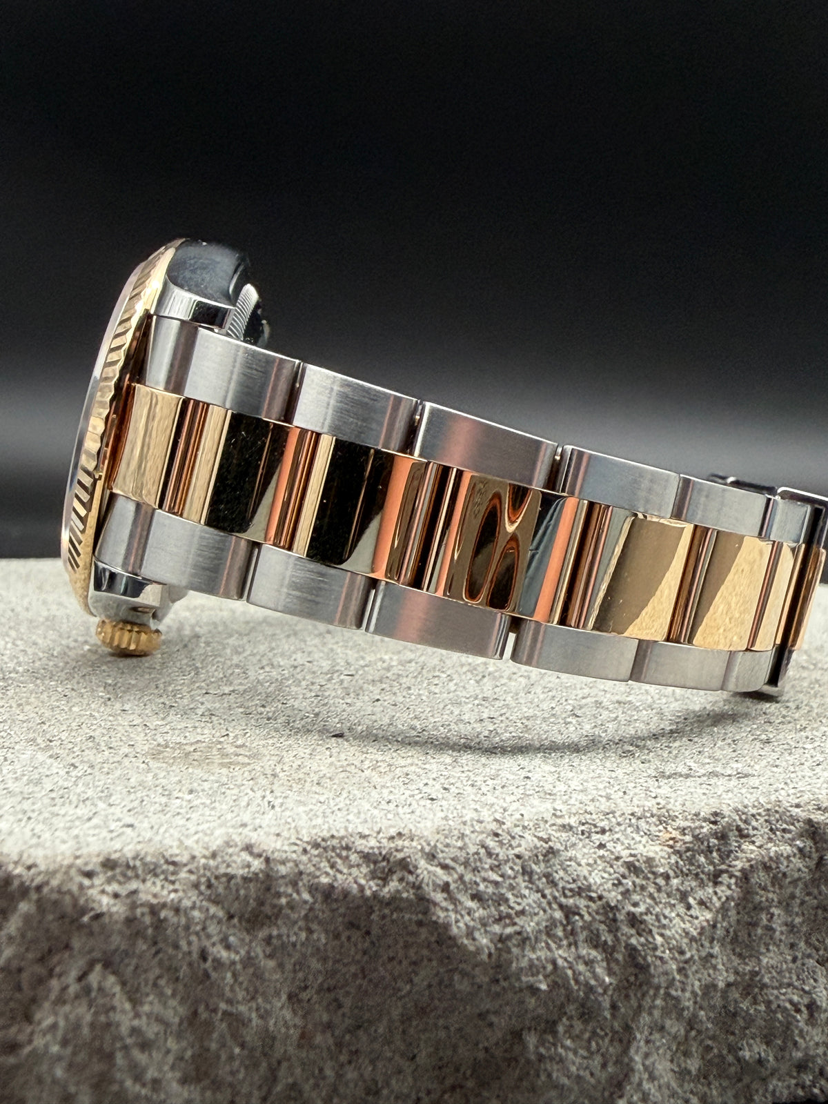 ORIGINAL ROLEX DATEJUST 36 STAHL / GOLD 126233 HERRENUHR WHITE ROMAN NUMERAL