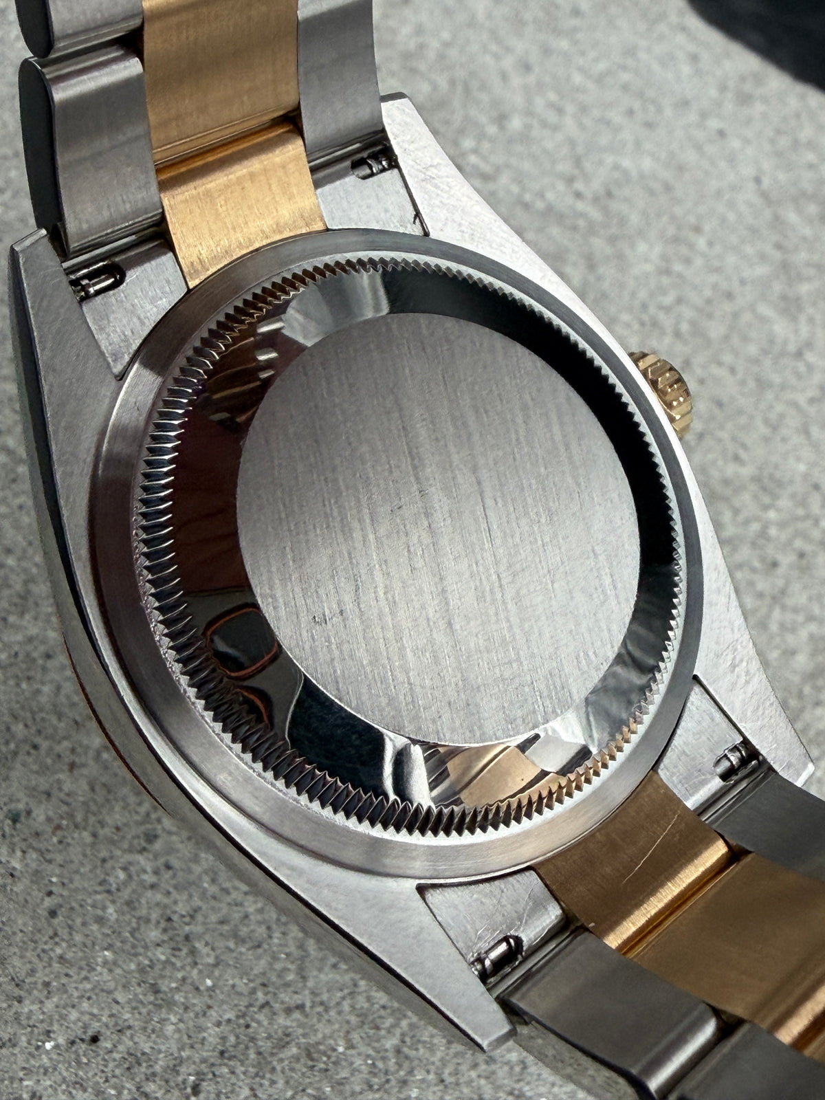 ORIGINAL ROLEX DATEJUST 36 STAHL / GOLD 126233 HERRENUHR WHITE ROMAN NUMERAL
