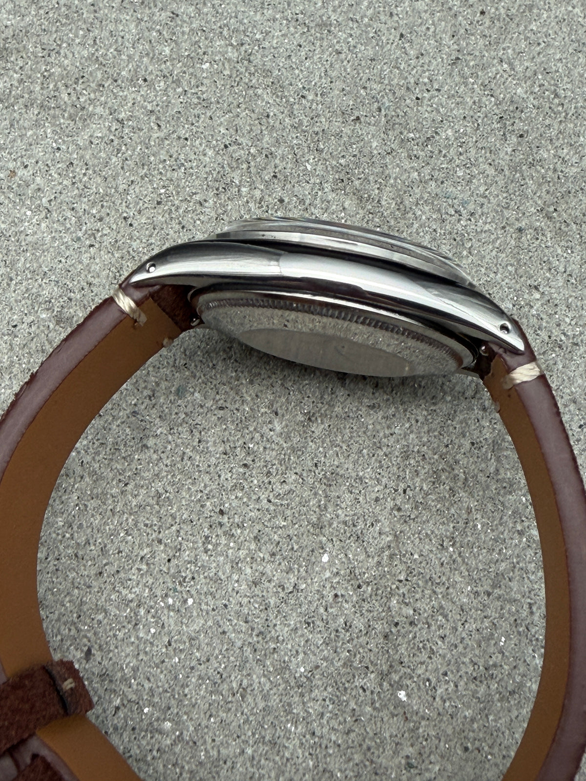 ORIGINAL 1969 ROLEX OYSTER PERPETUAL DATE 1500 HERRENUHR 34mm VINTAGE RARE DIAL