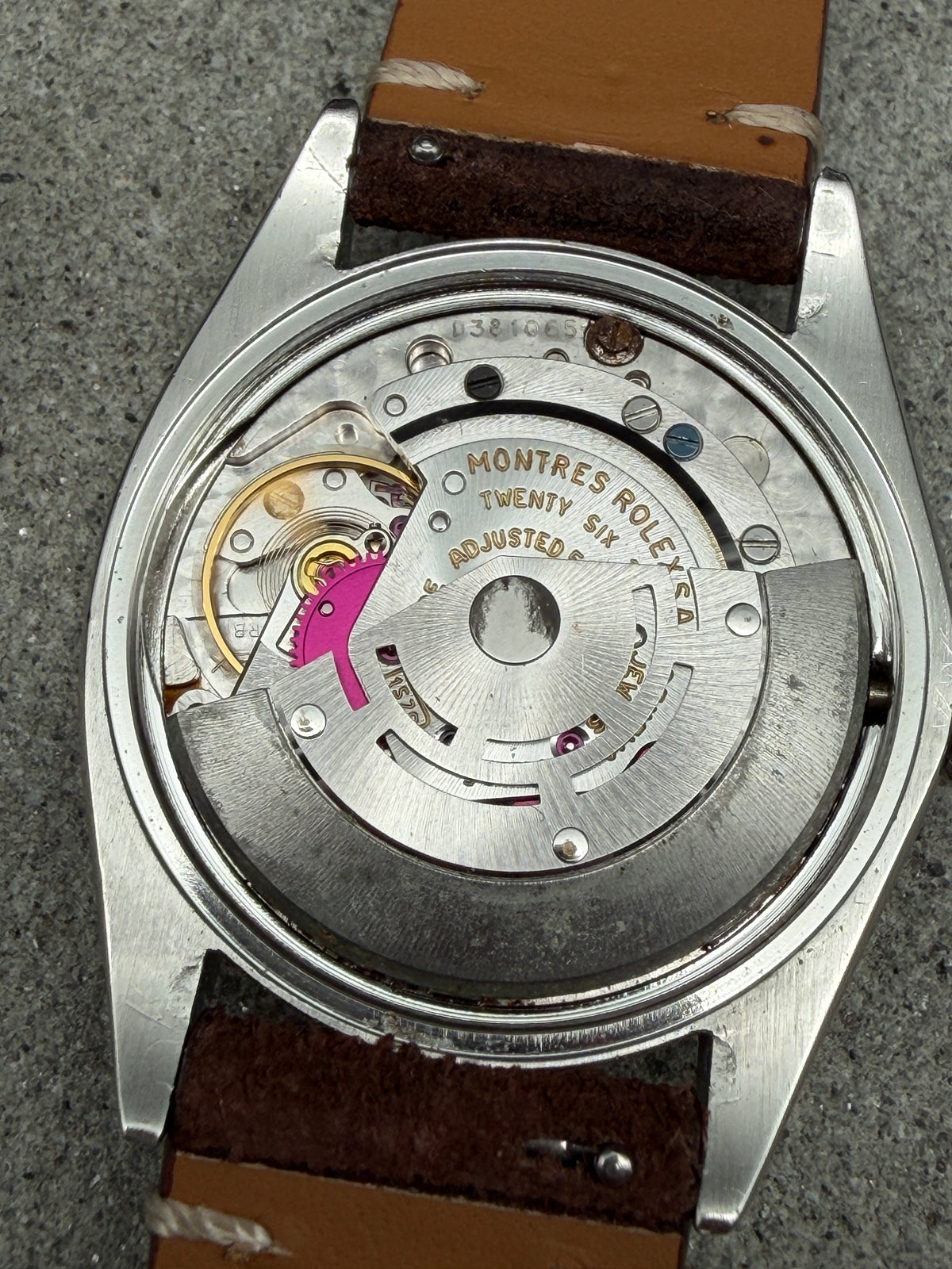 ORIGINAL 1969 ROLEX OYSTER PERPETUAL DATE 1500 HERRENUHR 34mm VINTAGE RARE DIAL