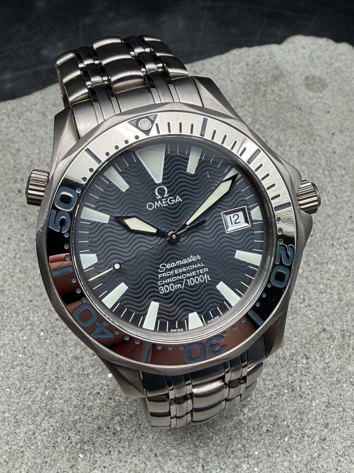LIMITIERT 1999 OMEGA SEAMASTER PROFESSIONAL 41mm TITAN 150TH ANNIVERSARY 2232.30