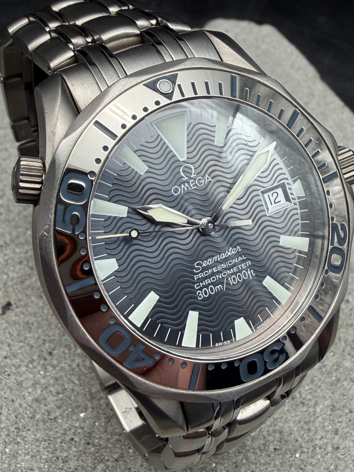 LIMITIERT 1999 OMEGA SEAMASTER PROFESSIONAL 41mm TITAN 150TH ANNIVERSARY 2232.30