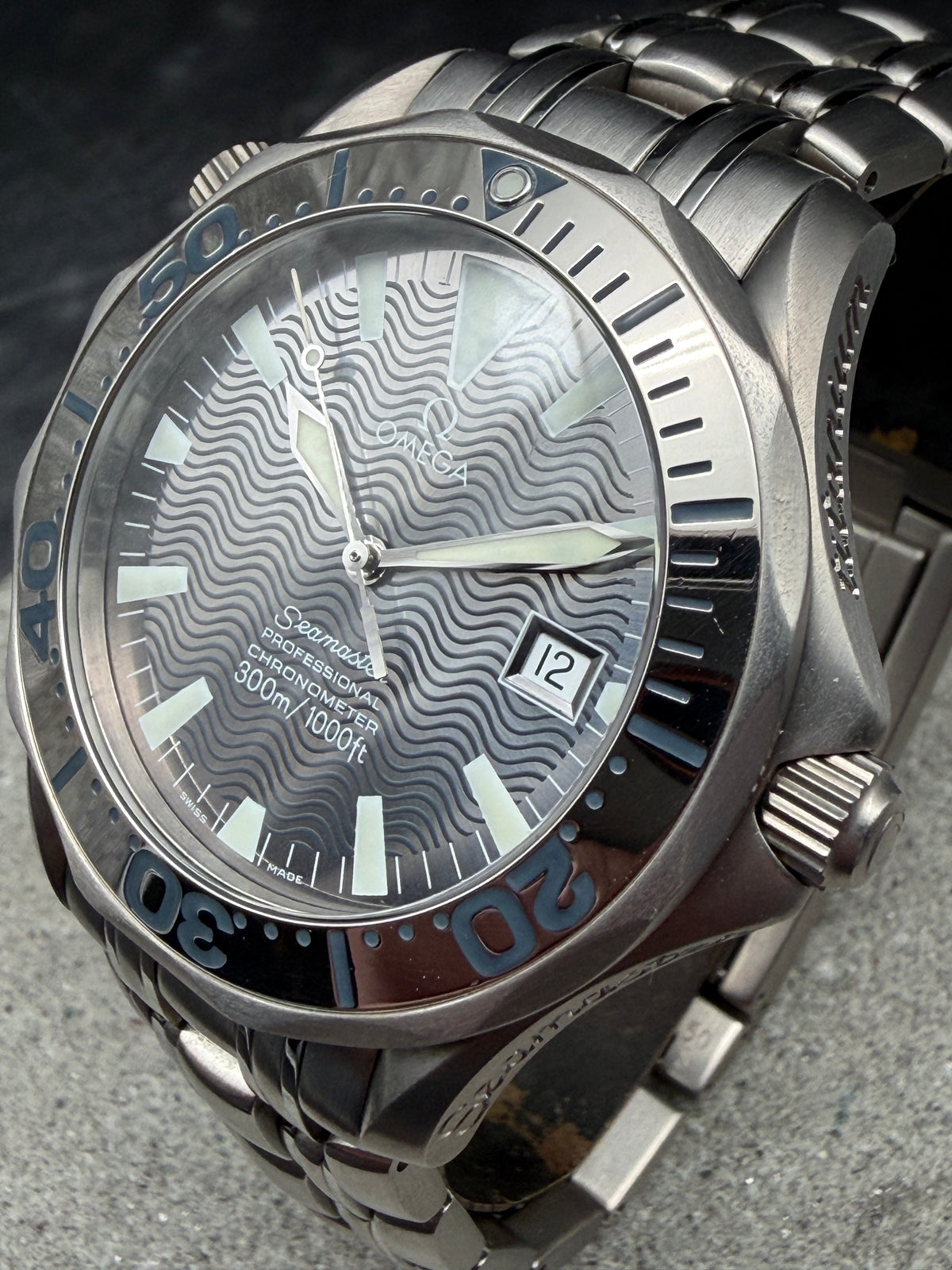 LIMITIERT 1999 OMEGA SEAMASTER PROFESSIONAL 41mm TITAN 150TH ANNIVERSARY 2232.30