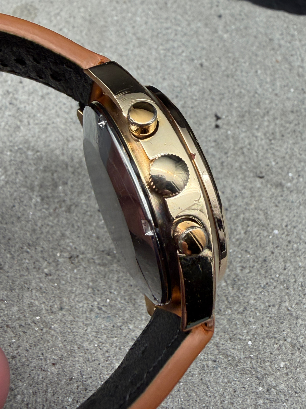 ORIGINAL ZENITH EL PRIMERO AUTOMATIK 20.0210.415 GOLD CHRONOGRAPH 3019PHC BIGEYE