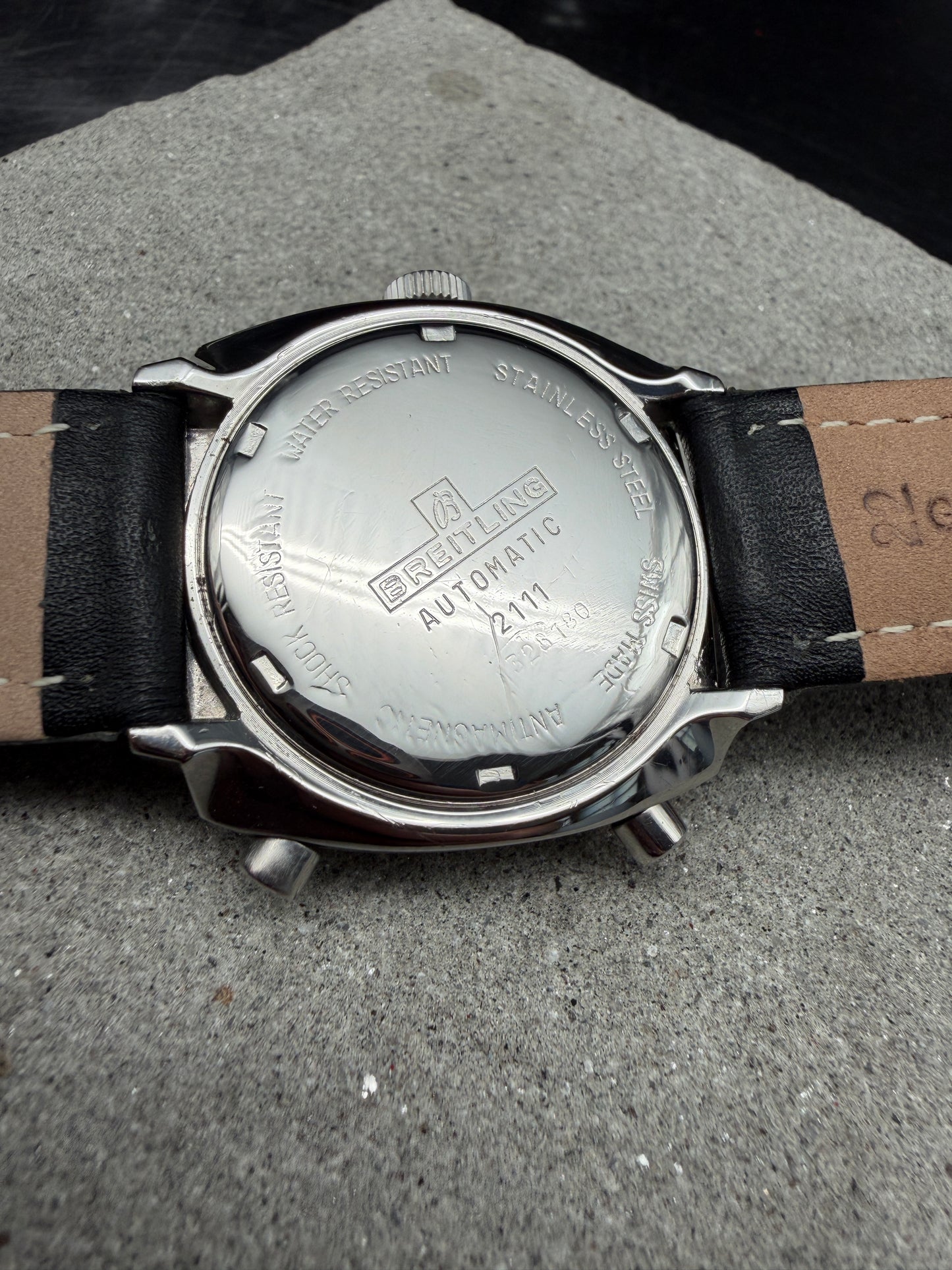 ORIGINAL BREITLING 2111 CHRONO-MATIC CHRONOGRAPH BUREN CAL. 15 AUTOMATIK LUXUS