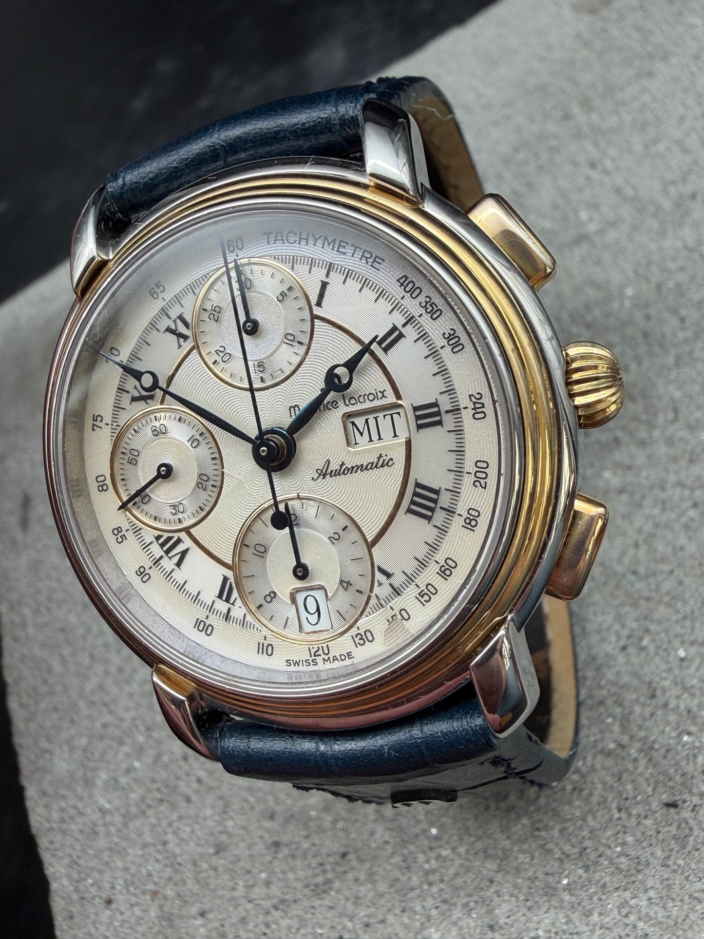 ORIGINAL MAURICE LACROIX 67413 DAYDATE CHRONOGRAPH AUTOMATIK 7750 MASTERPIECE