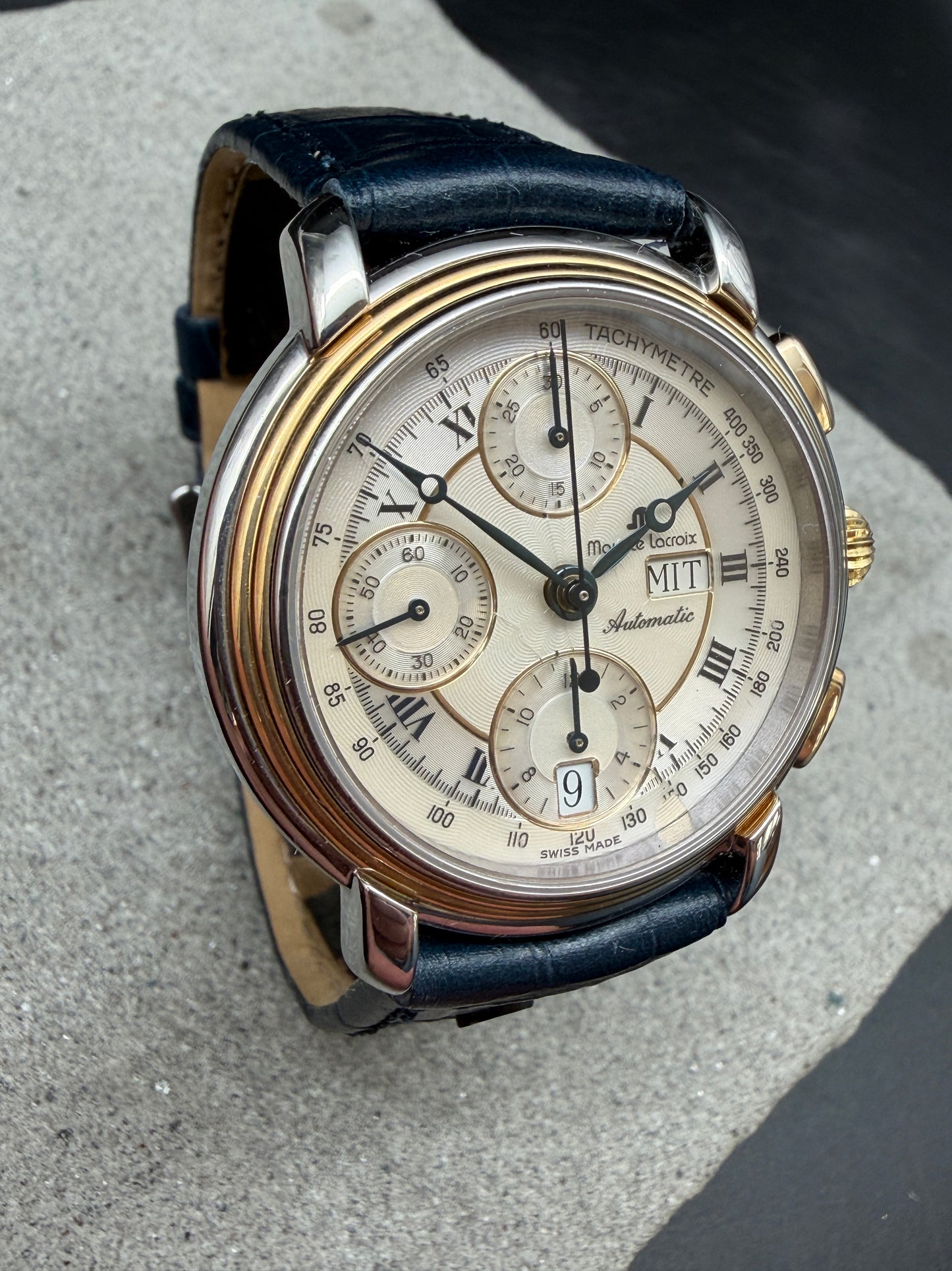ORIGINAL MAURICE LACROIX 67413 DAYDATE CHRONOGRAPH AUTOMATIK 7750 MASTERPIECE