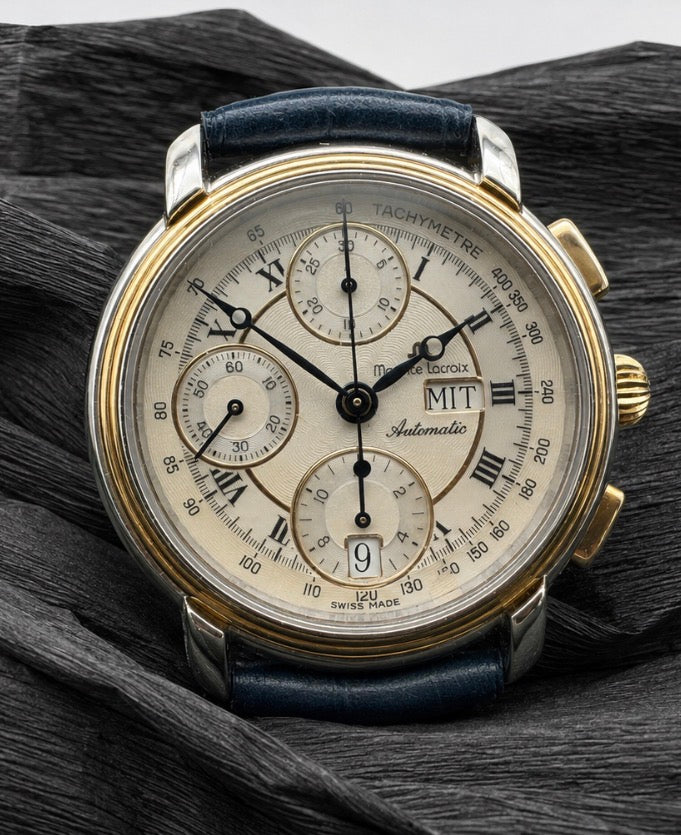 ORIGINAL MAURICE LACROIX 67413 DAYDATE CHRONOGRAPH AUTOMATIK 7750 MASTERPIECE