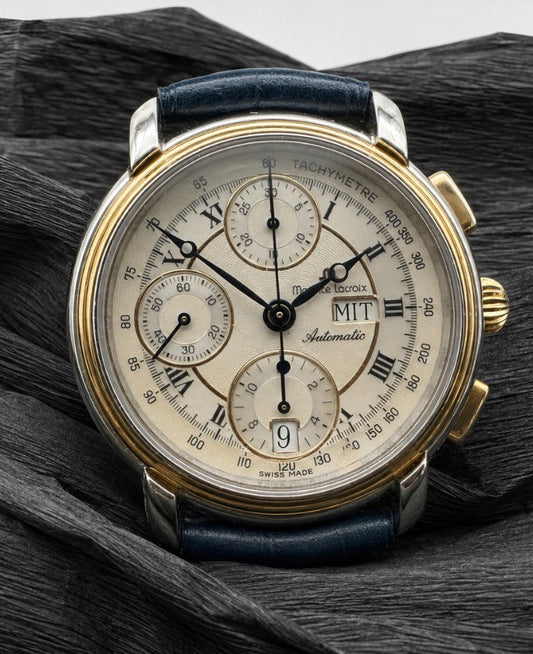 ORIGINAL MAURICE LACROIX 67413 DAYDATE CHRONOGRAPH AUTOMATIK 7750 MASTERPIECE