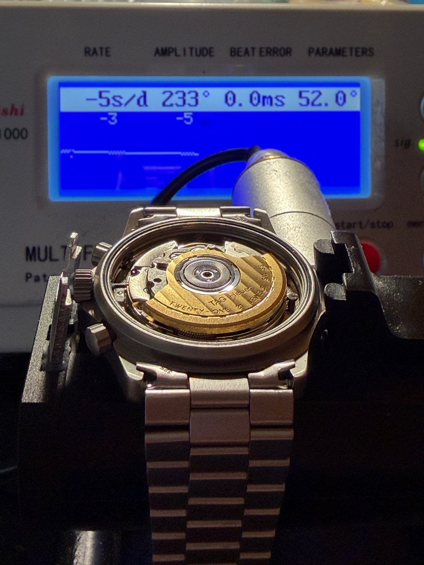 ORIGINAL TAG HEUER 2000 CHRONOGRAPH AUTOMATIK 154.006 ALBINO PROFESSIONAL UHR
