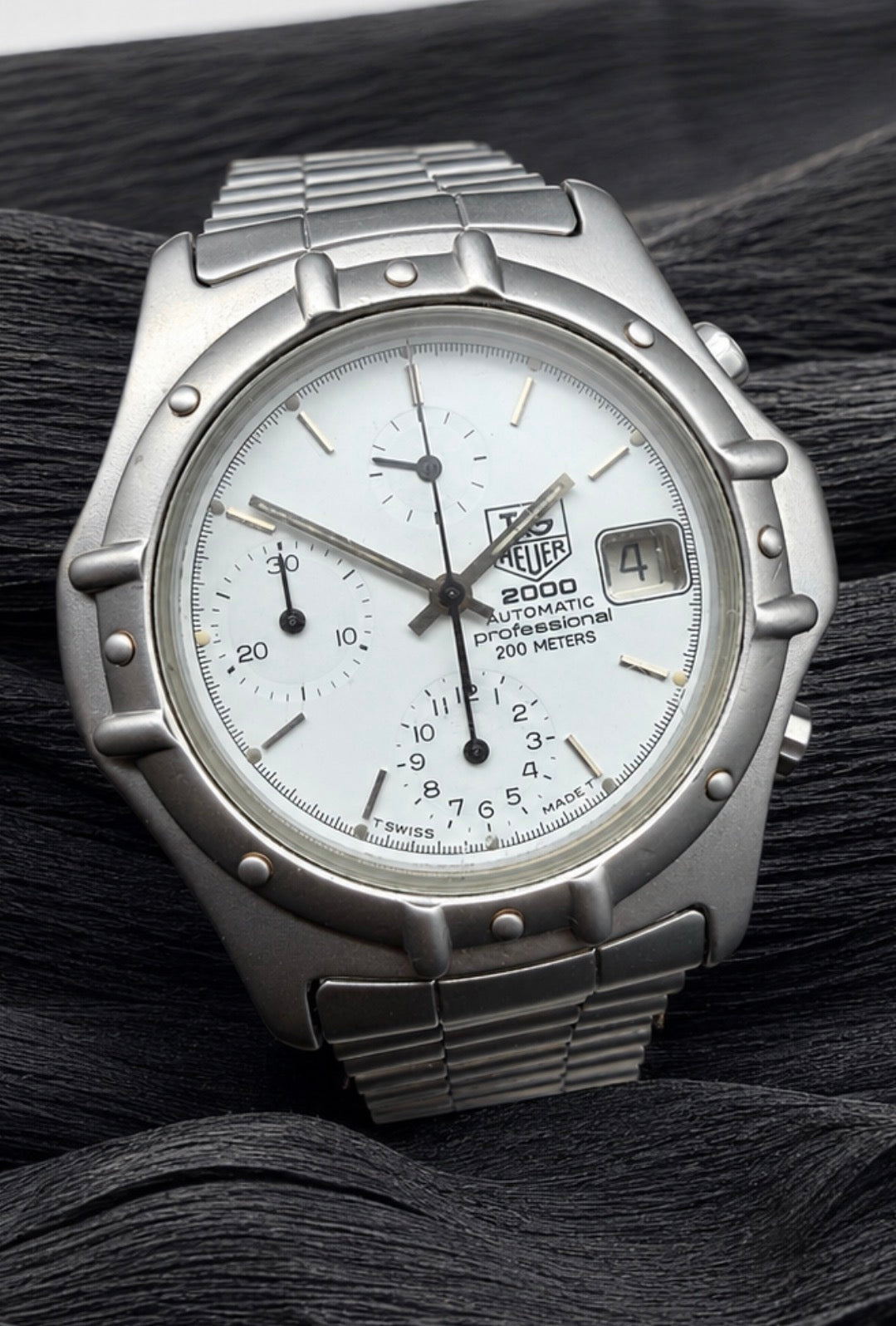 ORIGINAL TAG HEUER 2000 CHRONOGRAPH AUTOMATIK 154.006 ALBINO PROFESSIONAL UHR
