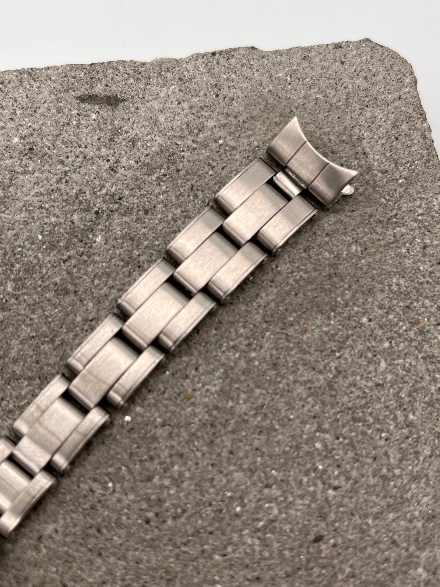 #1033 ORIGINAL ROLEX LADY OYSTER 13MM RIVETED VINTAGE ARMBAND DAMEN DATEJUST