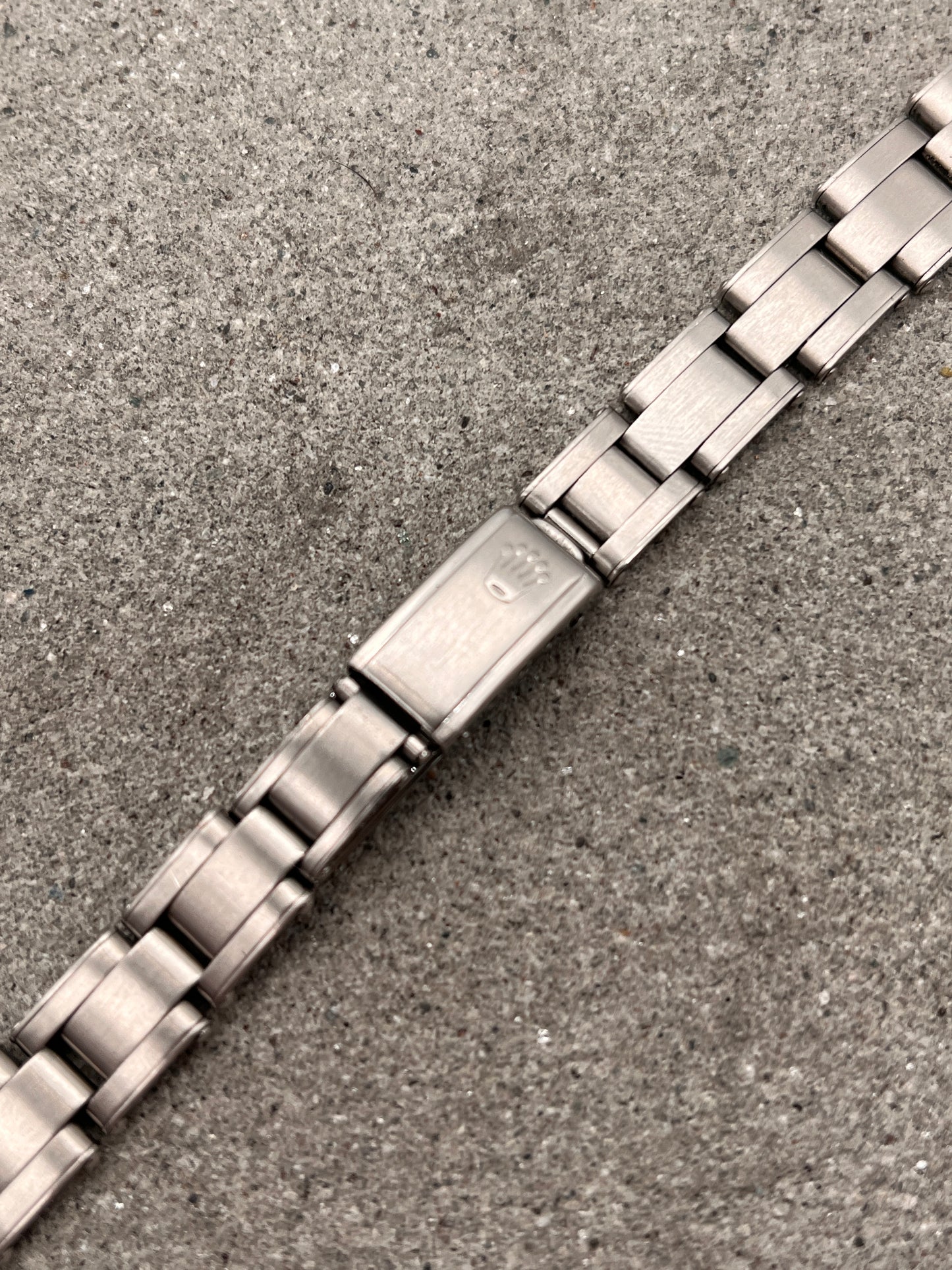 #1033 ORIGINAL ROLEX LADY OYSTER 13MM RIVETED VINTAGE ARMBAND DAMEN DATEJUST