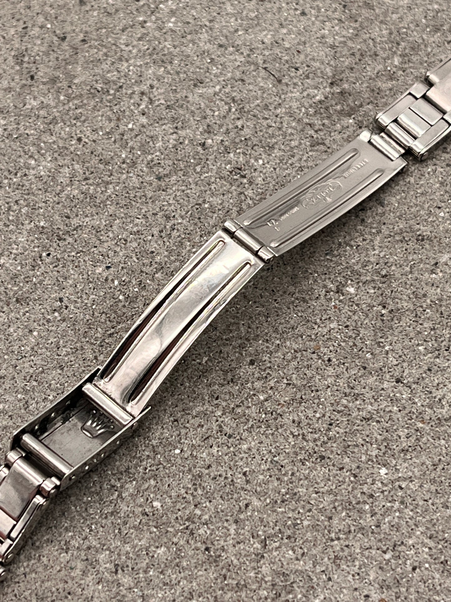 #1033 ORIGINAL ROLEX LADY OYSTER 13MM RIVETED VINTAGE ARMBAND DAMEN DATEJUST