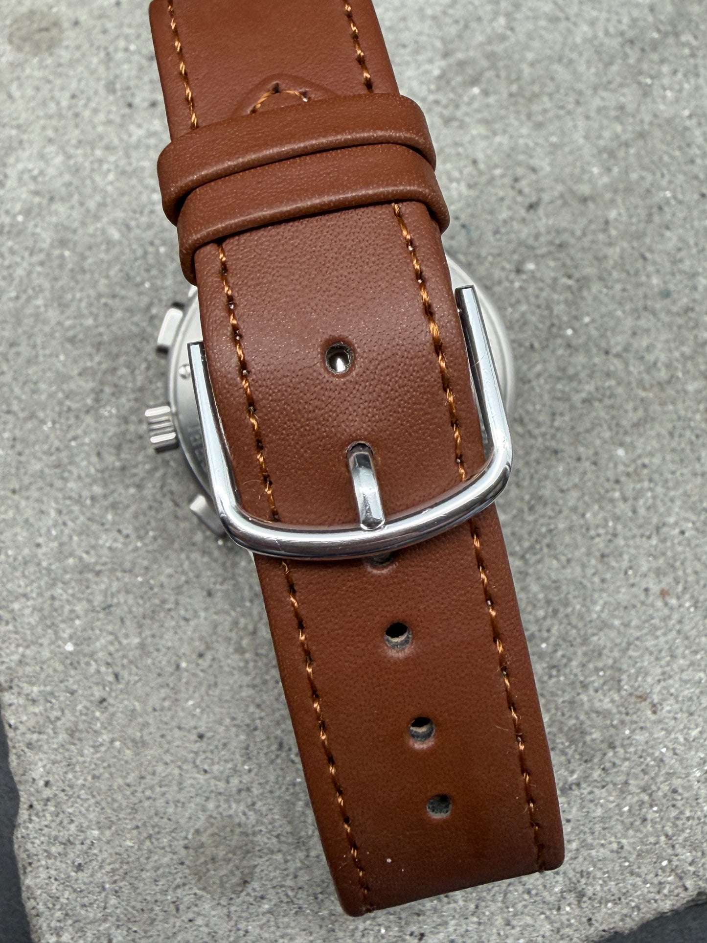 LUXUS GLASHÜTTE ORIGINAL SENATOR NAVIGATOR CHRONOGRAPH GLASBODEN BOX & PAPIERE