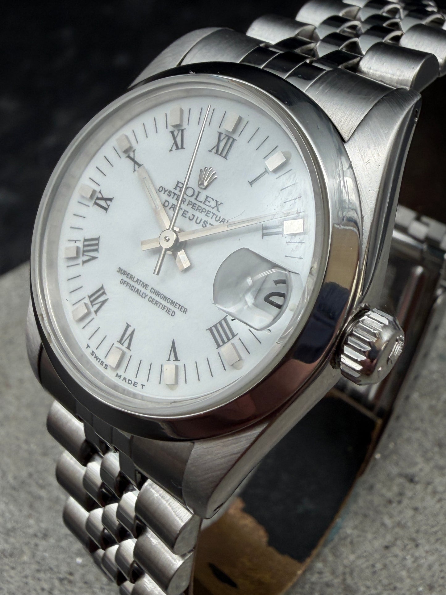 LUXUS ROLEX DATEJUST 31 MEDIUM EDELSTAHL AUTOMATIK JUBILEE BUCKLEY DIAL FULLSET