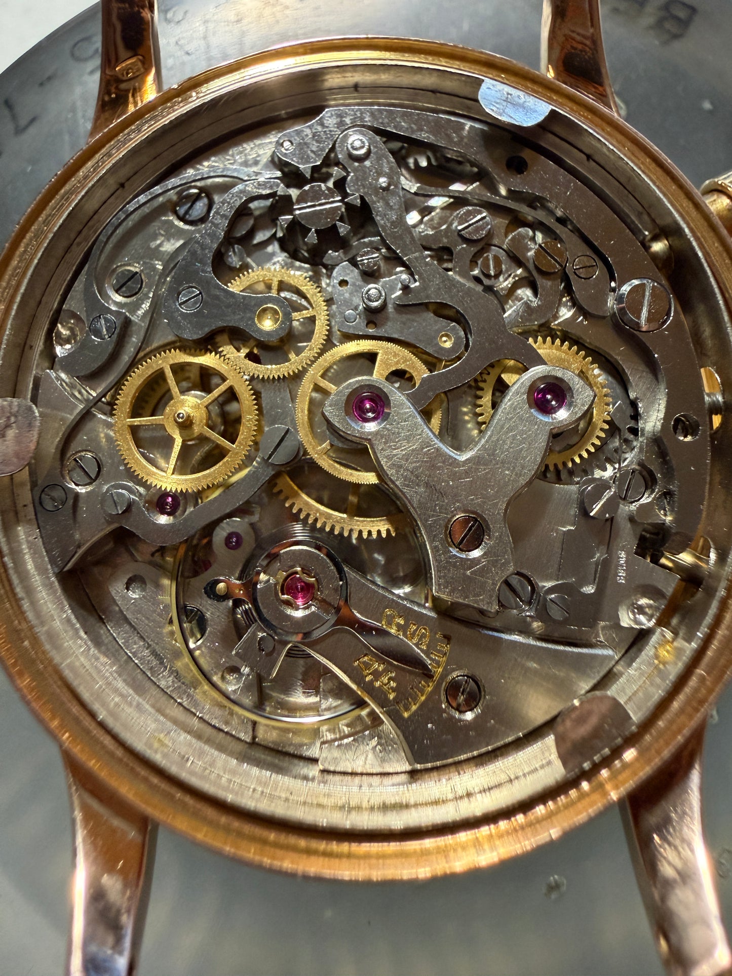 BREITLING PREMIER 777 ROTGOLD ROSEGOLD 18 KARAT 750 CHRONOGRAPH 175 UHR
