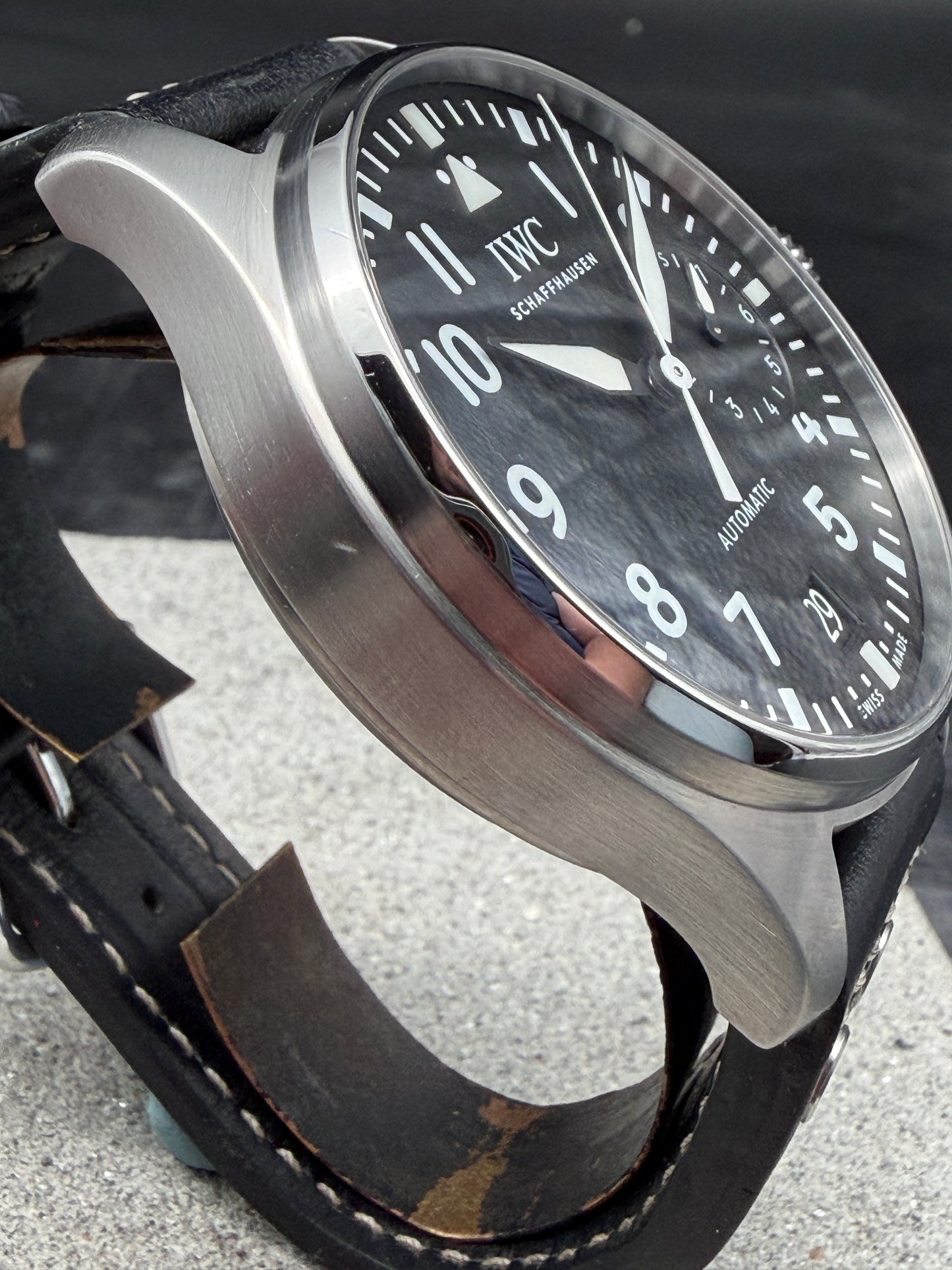 ORIGINAL IWC SCHAFFHAUSEN IW5004 BIG PILOT 46mm AUTOMATIK 7 DAY FLIEGERUHR PILOT
