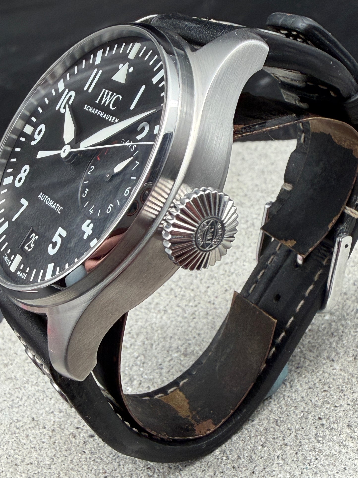 ORIGINAL IWC SCHAFFHAUSEN IW5004 BIG PILOT 46mm AUTOMATIK 7 DAY FLIEGERUHR PILOT
