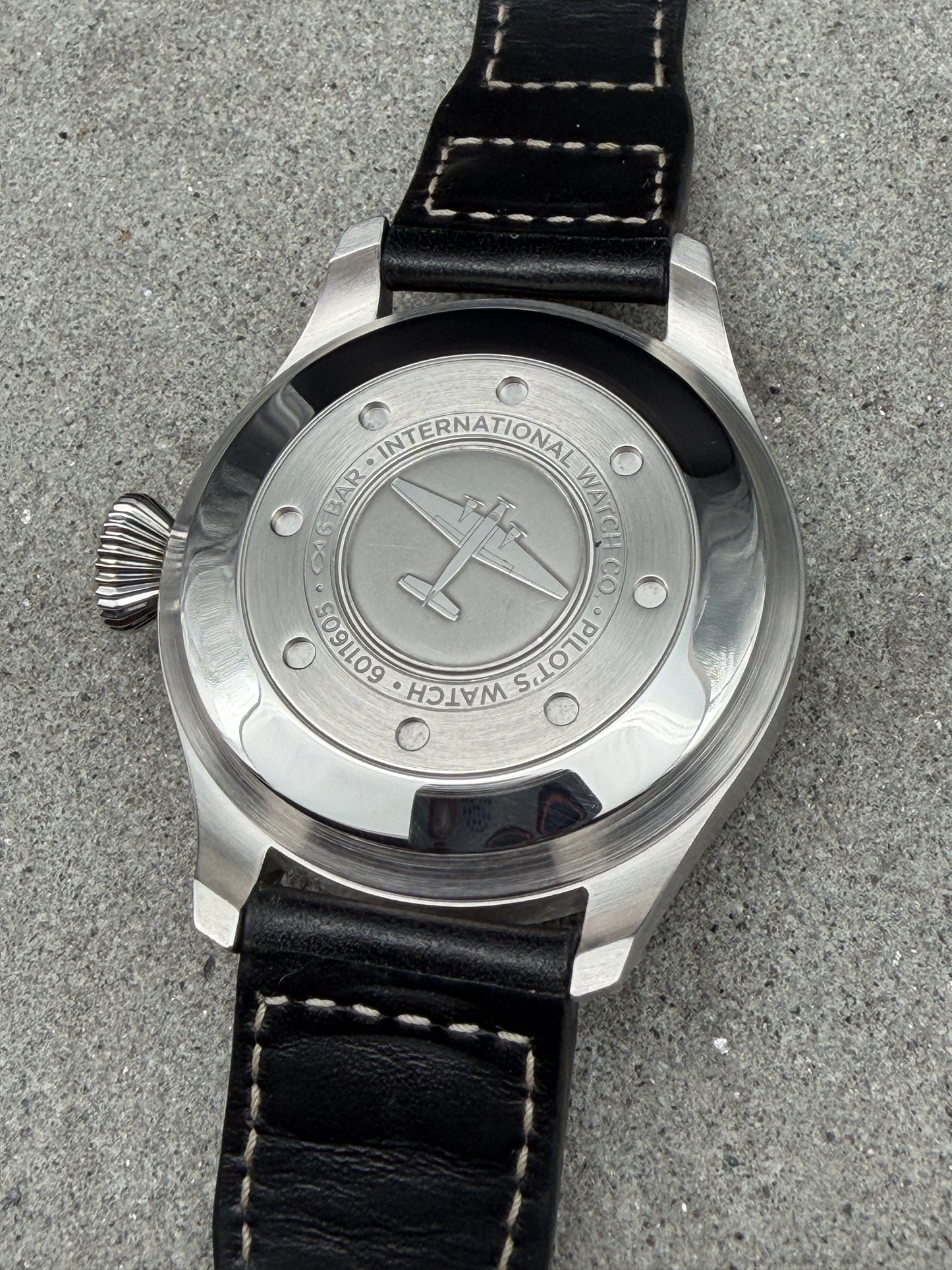 ORIGINAL IWC SCHAFFHAUSEN IW5004 BIG PILOT 46mm AUTOMATIK 7 DAY FLIEGERUHR PILOT