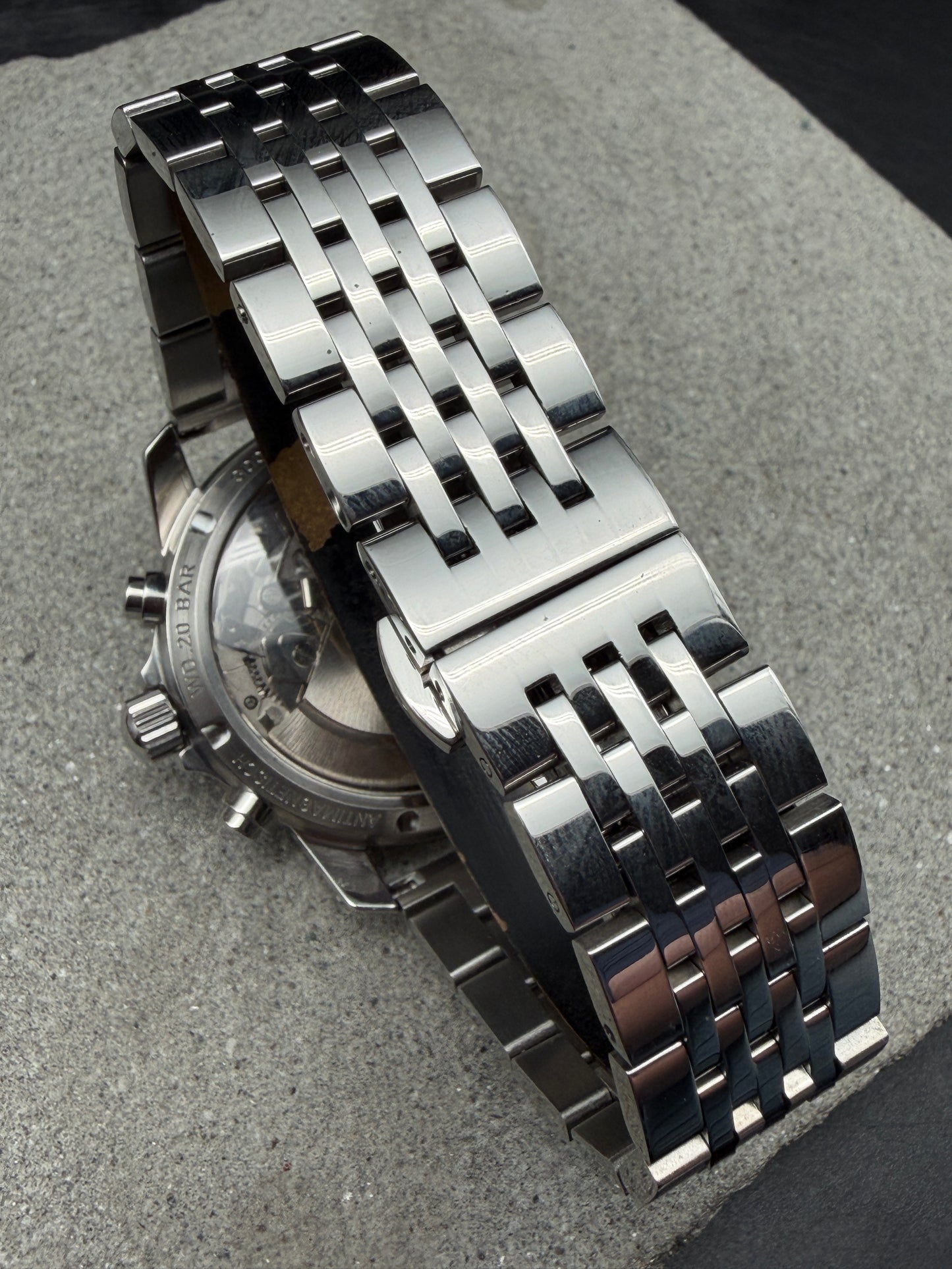 ORIGINAL SINN 303 MAZDA RX8 LIMITIERT 888 SONDERSERIE GLASBODEN CHRONOGRAPH DAY
