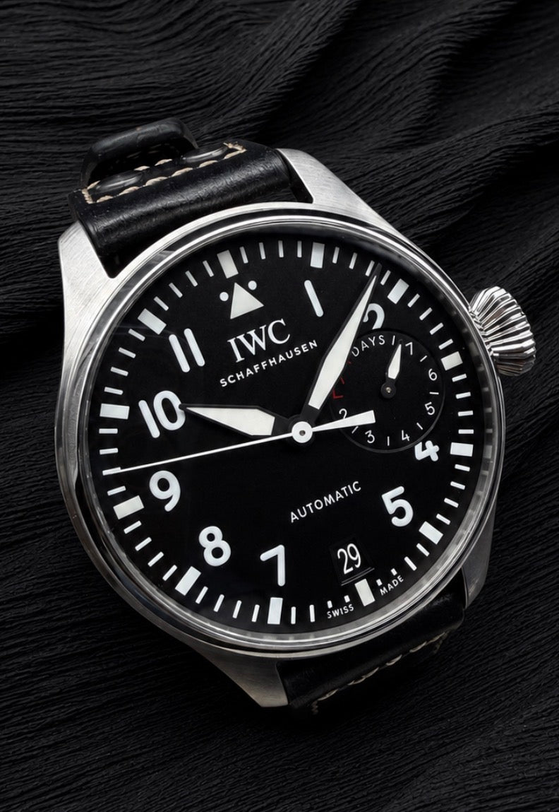 ORIGINAL IWC SCHAFFHAUSEN IW5004 BIG PILOT 46mm AUTOMATIK 7 DAY FLIEGERUHR PILOT