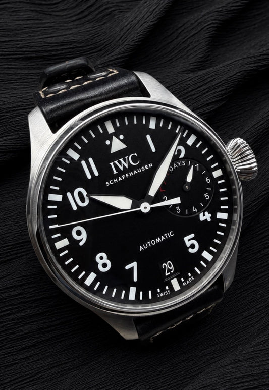 ORIGINAL IWC SCHAFFHAUSEN IW5009 BIG PILOT 46mm AUTOMATIK 7 DAY FLIEGERUHR PILOT
