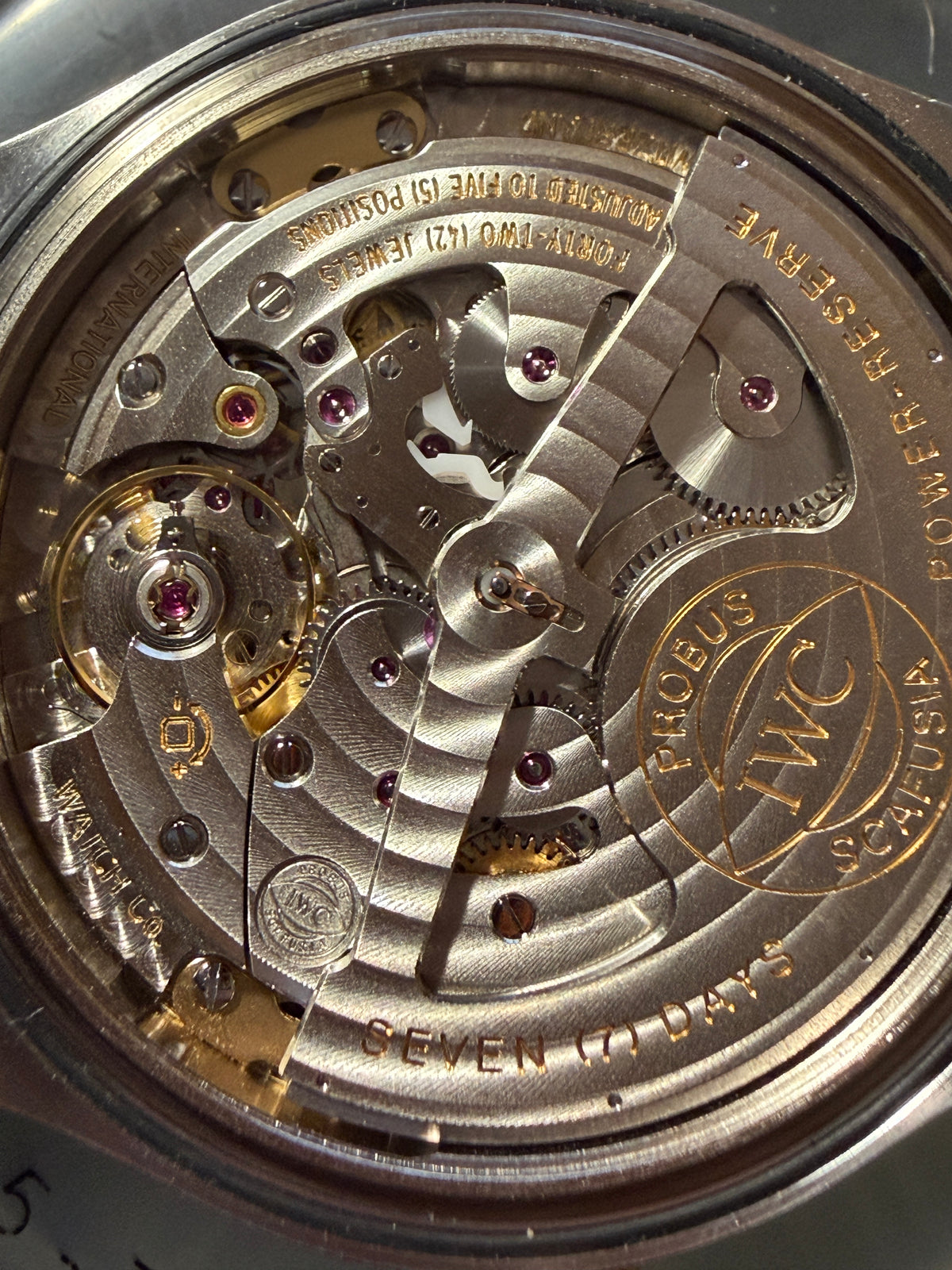 ORIGINAL IWC SCHAFFHAUSEN IW5009 BIG PILOT 46mm AUTOMATIK 7 DAY FLIEGERUHR PILOT